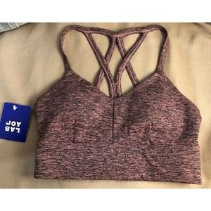 JoyLab Rose Workout/Exercise Sports Bra XS NWT